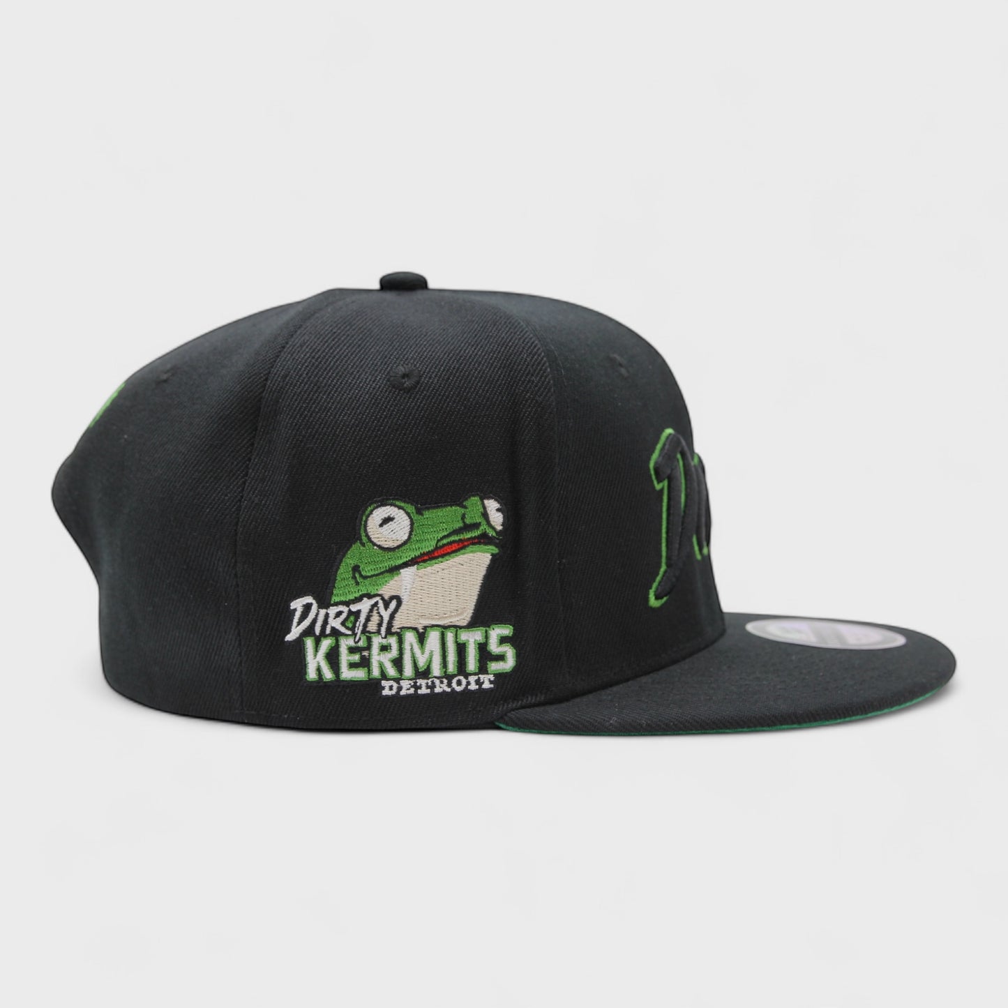 Detroit Dirty Kermits Snapback Black