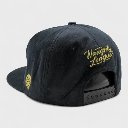 Las Vegas Gold Diggers snapback velvet black/gold