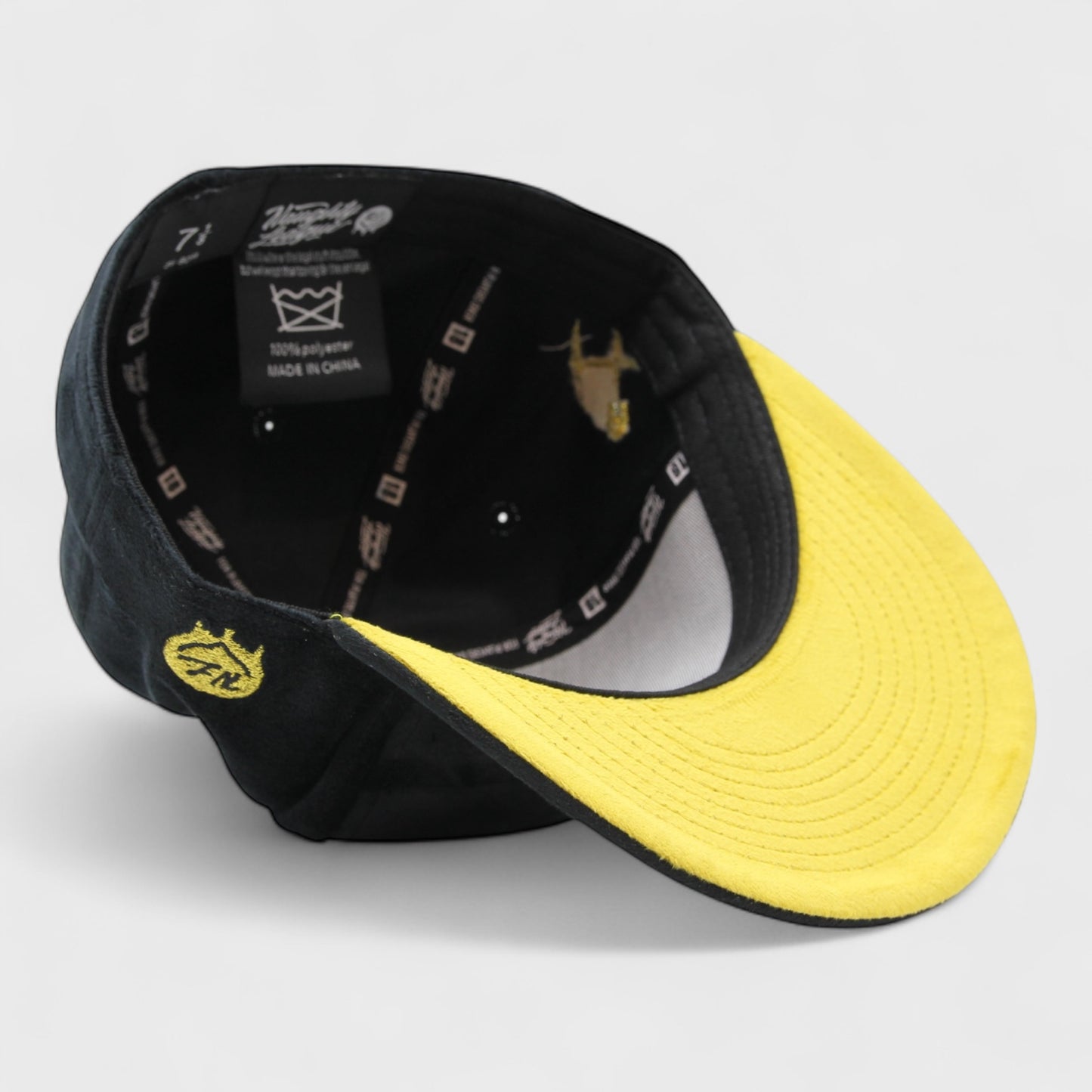 Las Vegas Gold Diggers Fitted Velvet black/gold