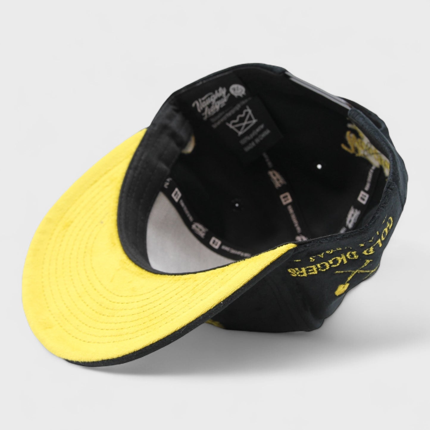Las Vegas Gold Diggers snapback velvet black/gold