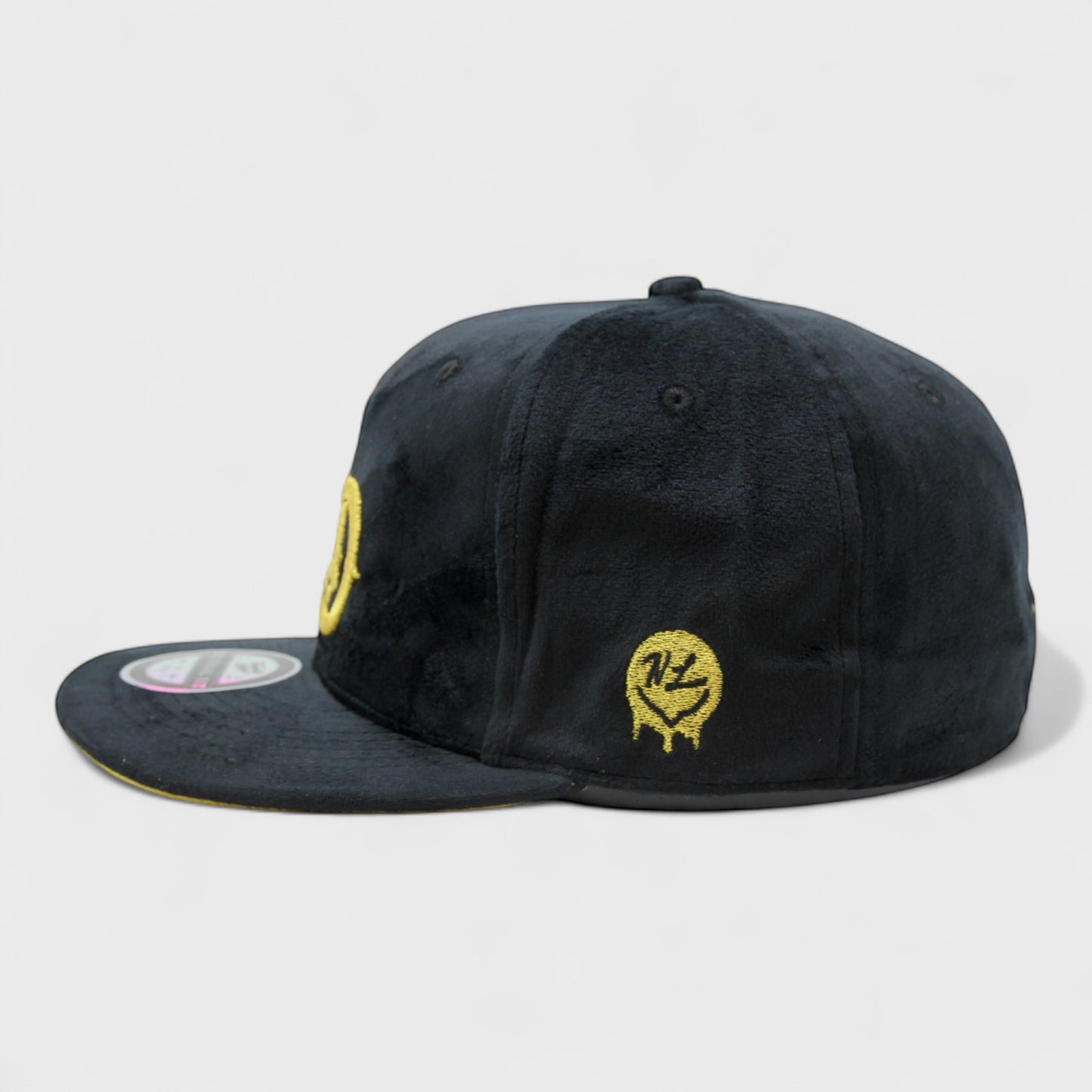 Las Vegas Gold Diggers Fitted Velvet black/gold