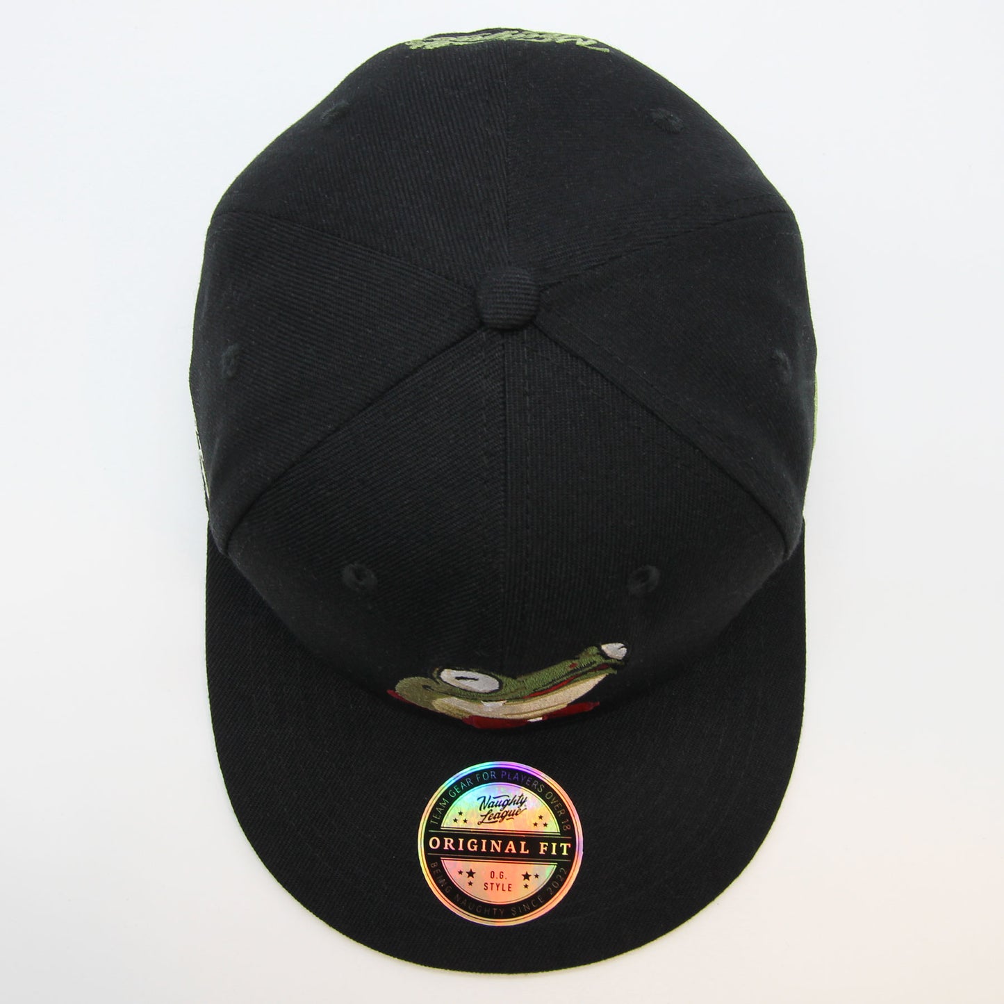 Naughty League San Diego Dirty Kermits snapback black