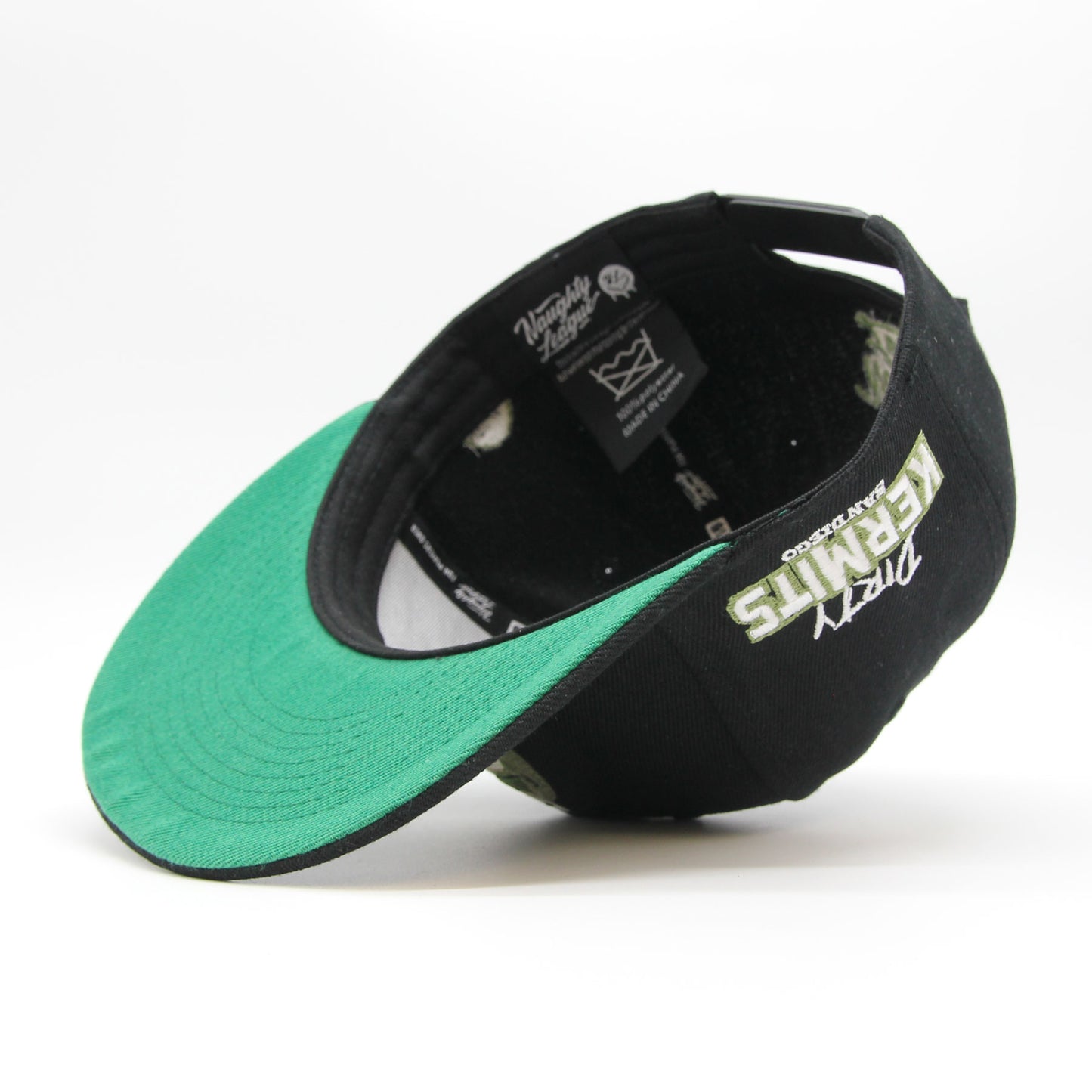 Naughty League San Diego Dirty Kermits snapback black