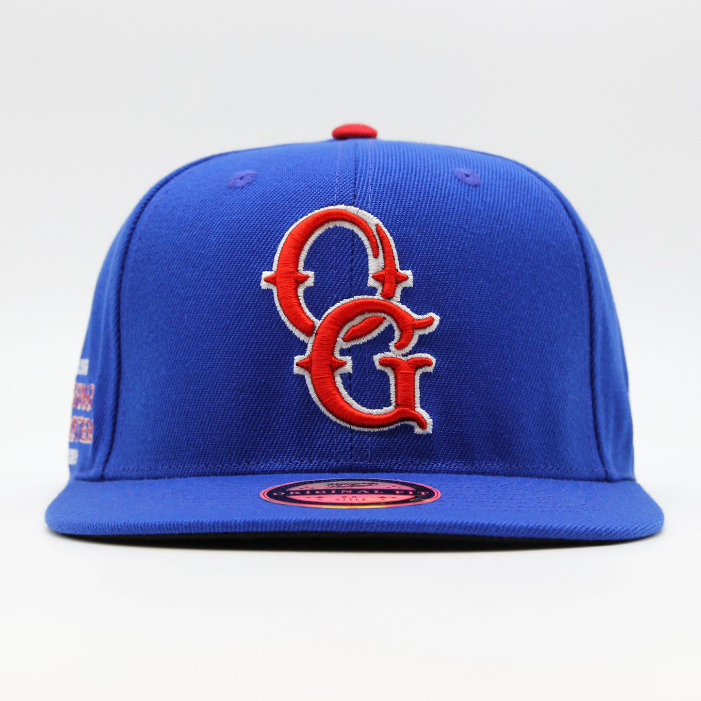 Naughty League South Central Original Gangsters fitted royal/red