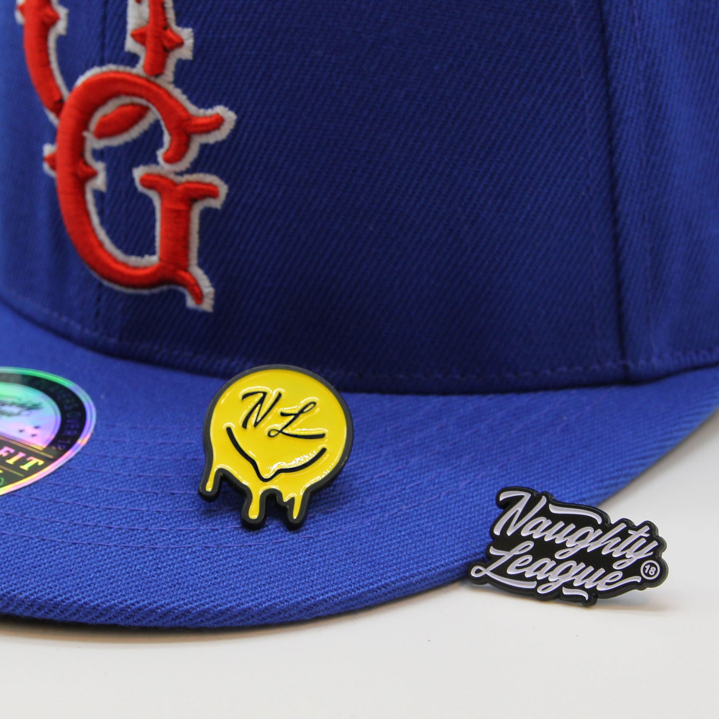 Naughty League South Central Original Gangsters fitted royal/red