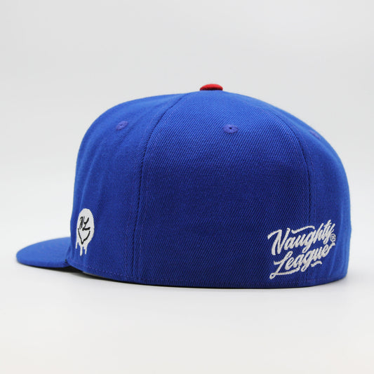 South Central Original Gangsters fitted royal/red