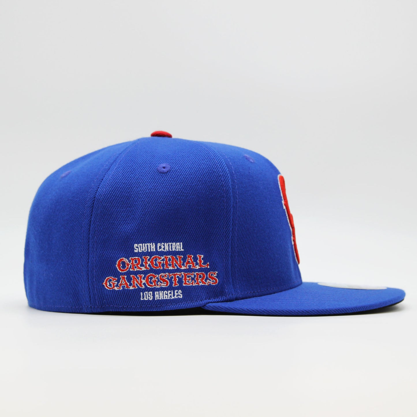 Naughty League South Central Original Gangsters fitted royal/red