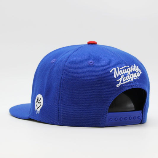 South Central Original Gangsters Snapback royal/red
