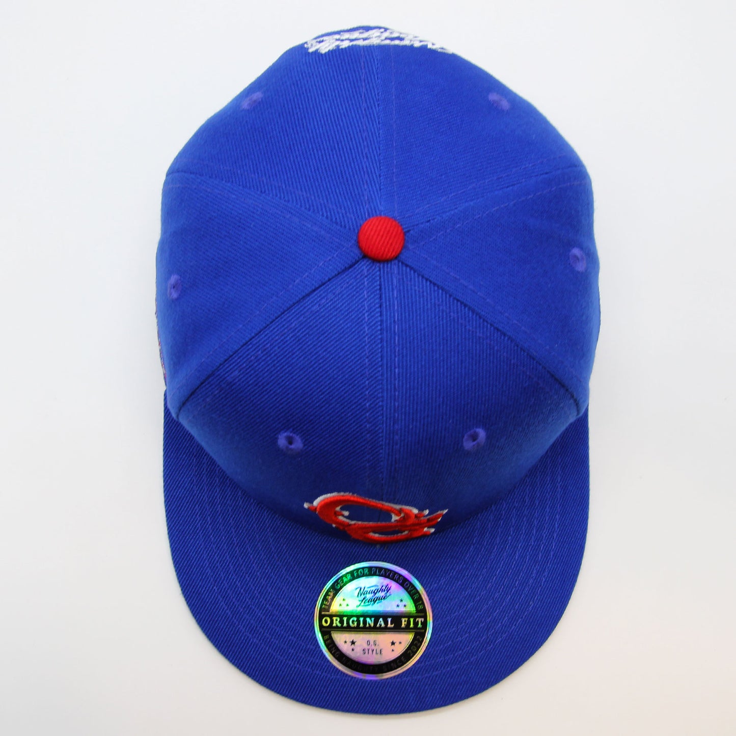 Naughty League South Central Original Gangsters Snapback royal/red