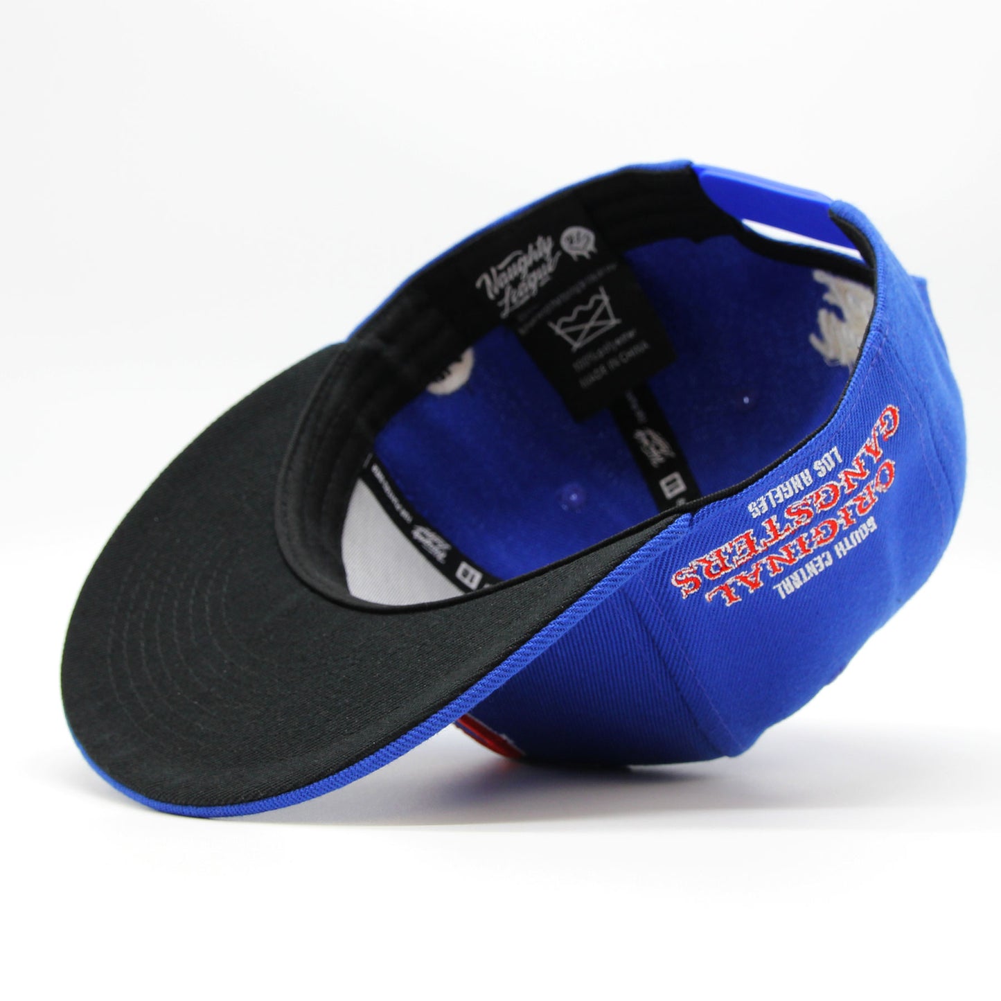 Naughty League South Central Original Gangsters Snapback royal/red