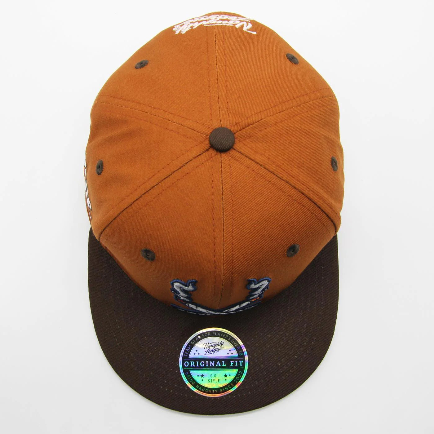 Los Angeles Dope Heads Joint Snapback Beige/Brown