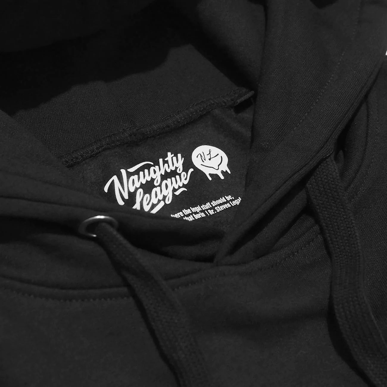 Branded Logo Hoodie Black/Black
