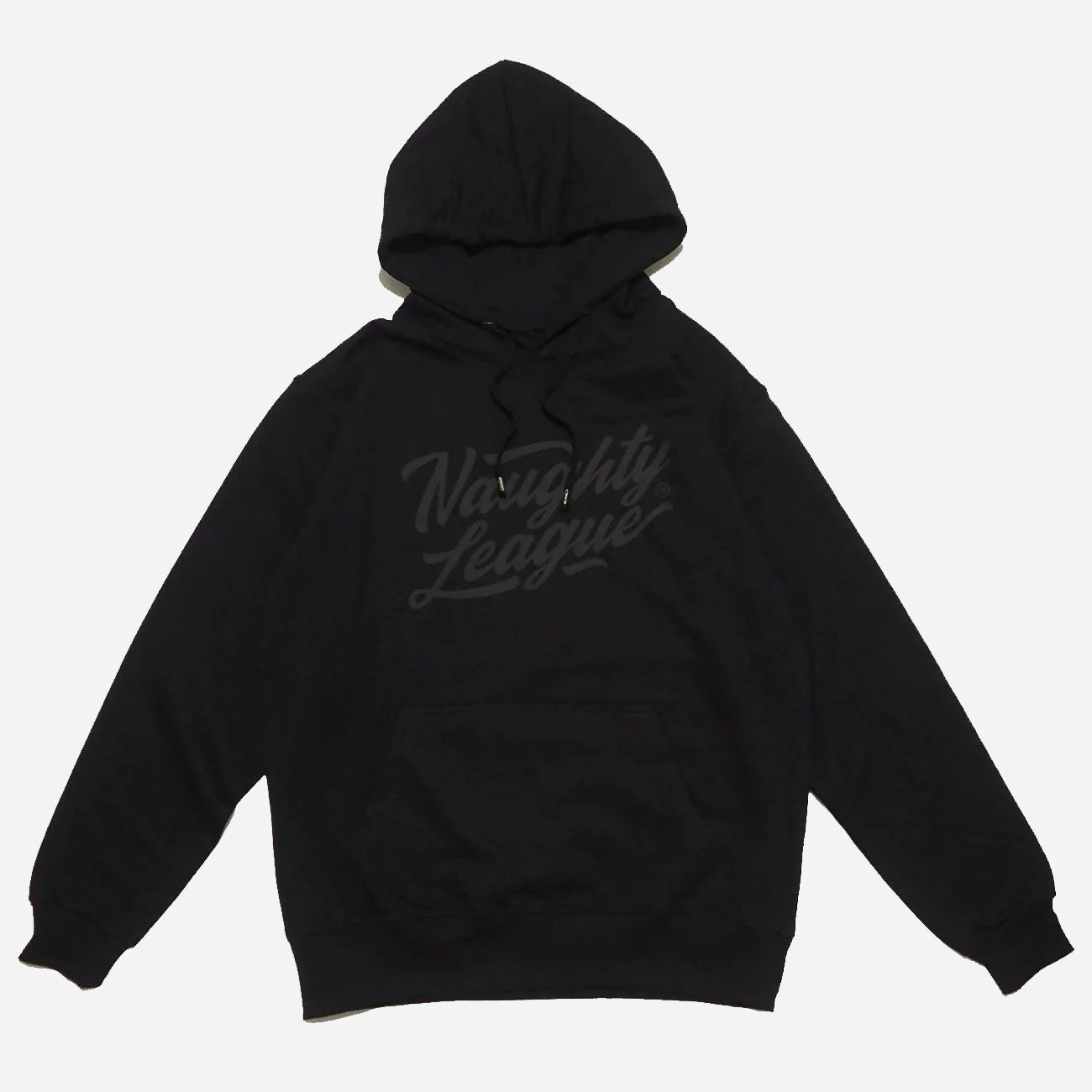 Branded Logo Hoodie Black/Black
