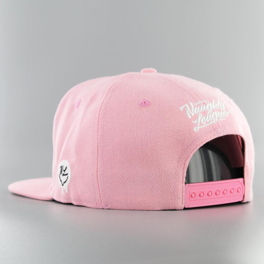 New York Notorious Pigs Snapback Baby Pink