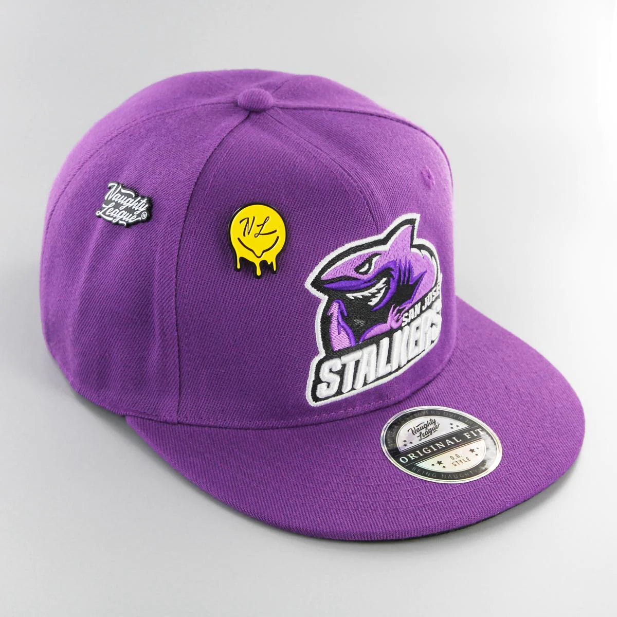 San Jose Stalkers Snapback Purple