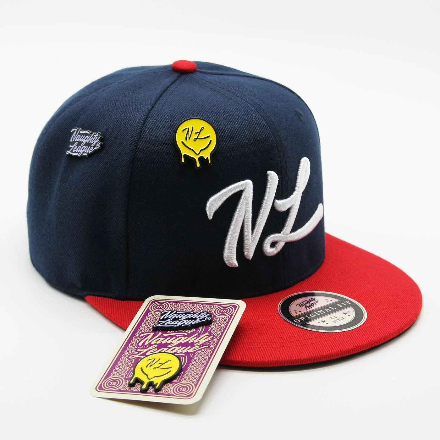 Icon Basic Snapback Navy/Red/White