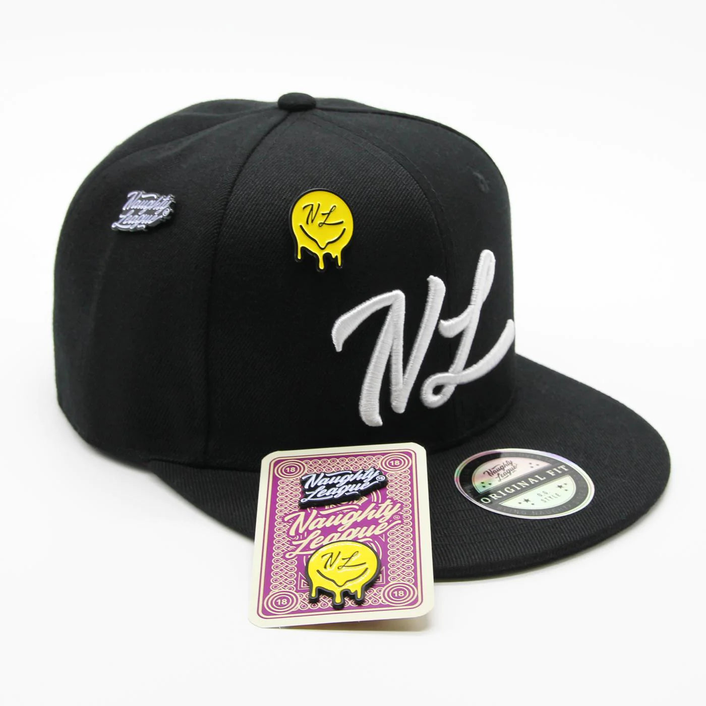 Icon Basic Snapback Black/White