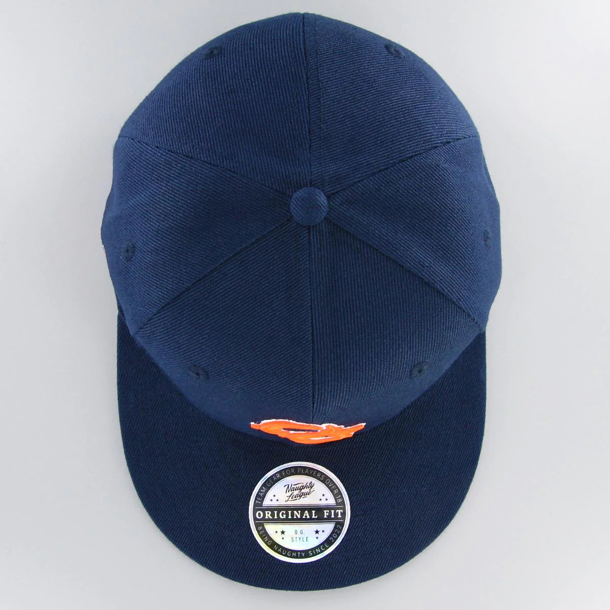South Central Original Gangsters fitted navy/orange
