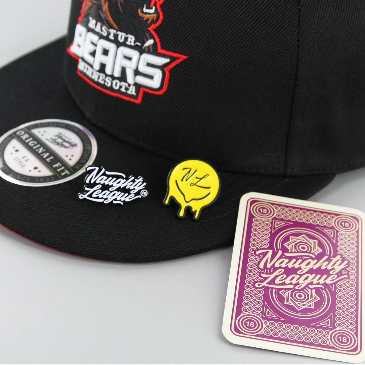 Minnesota Masturbears Fitted Black