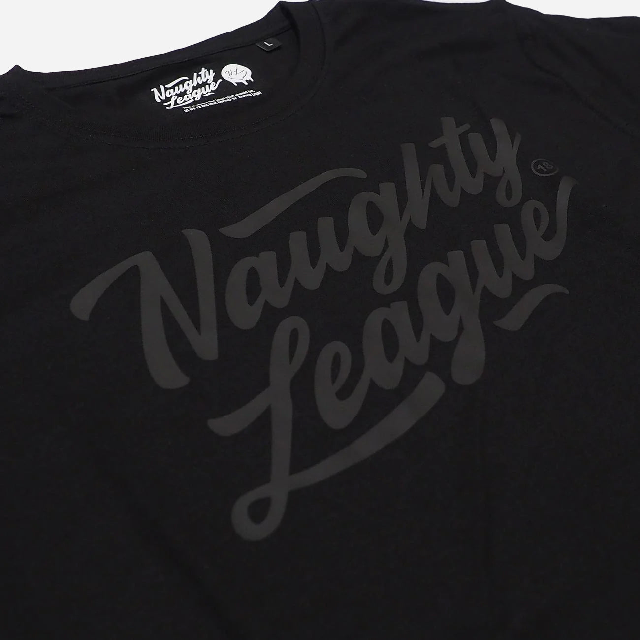 Branded Logo Tee Black/Black