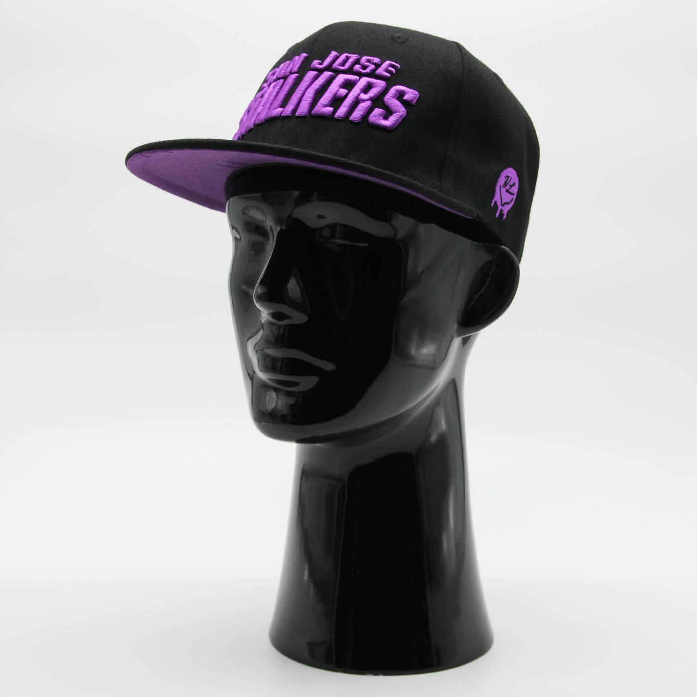 San Jose Stalkers Text Logo Snapback black