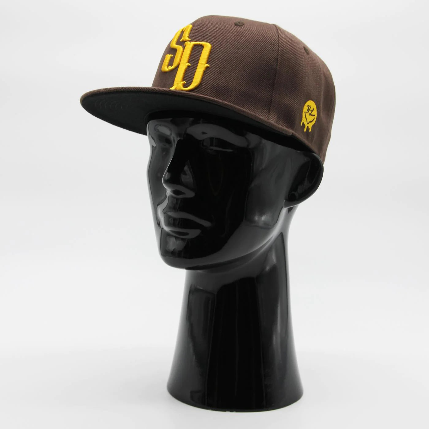 San Diego Shrimp Dicks Icon Logo Snapback Brown