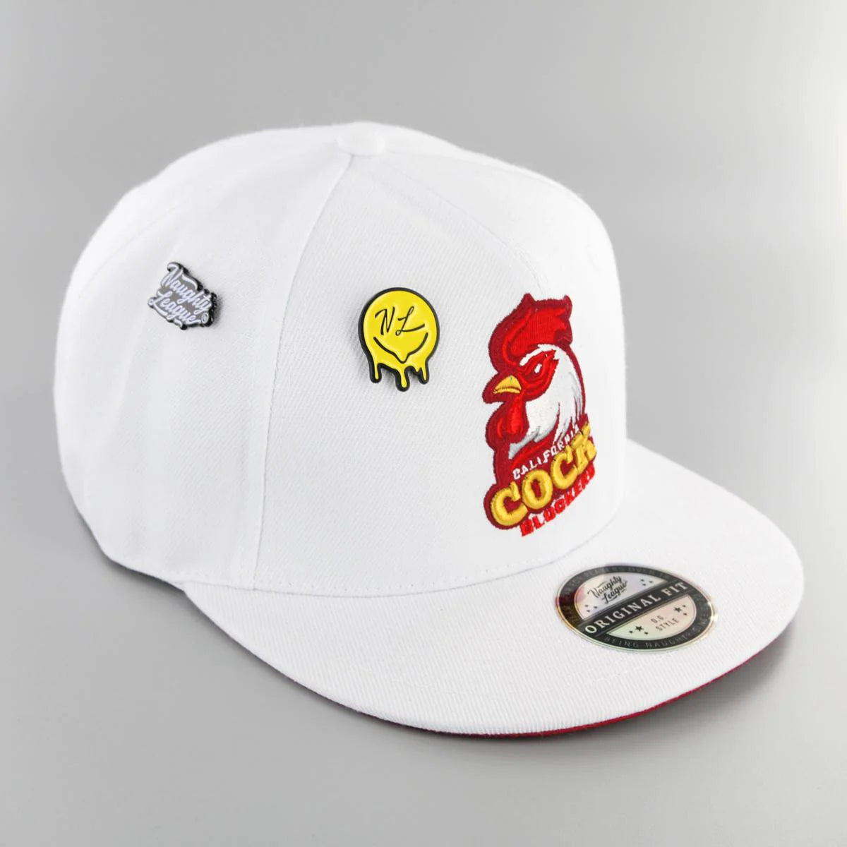 California Cock Blockers Fitted White