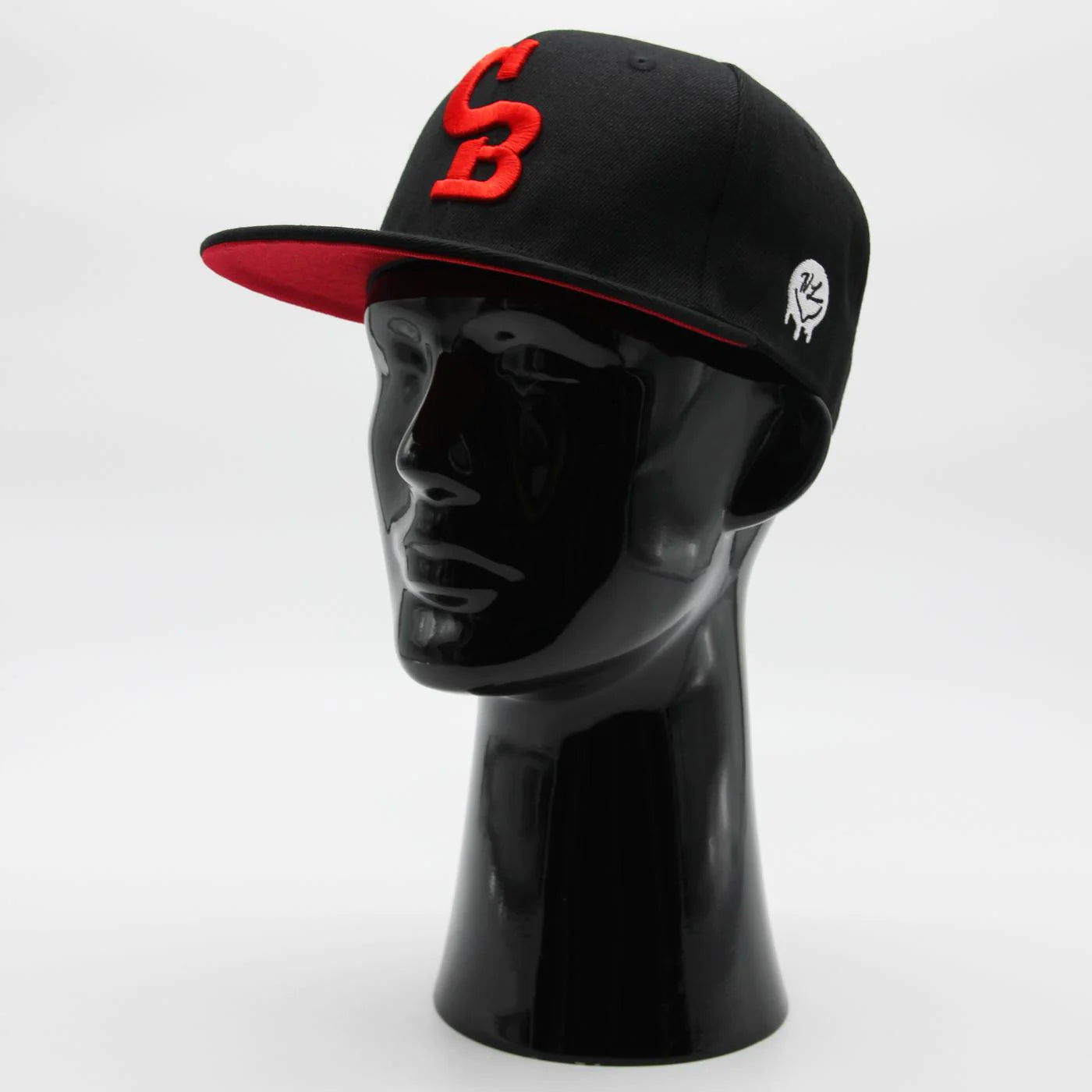 California Cock Blocks Letter Logo Snapback Black