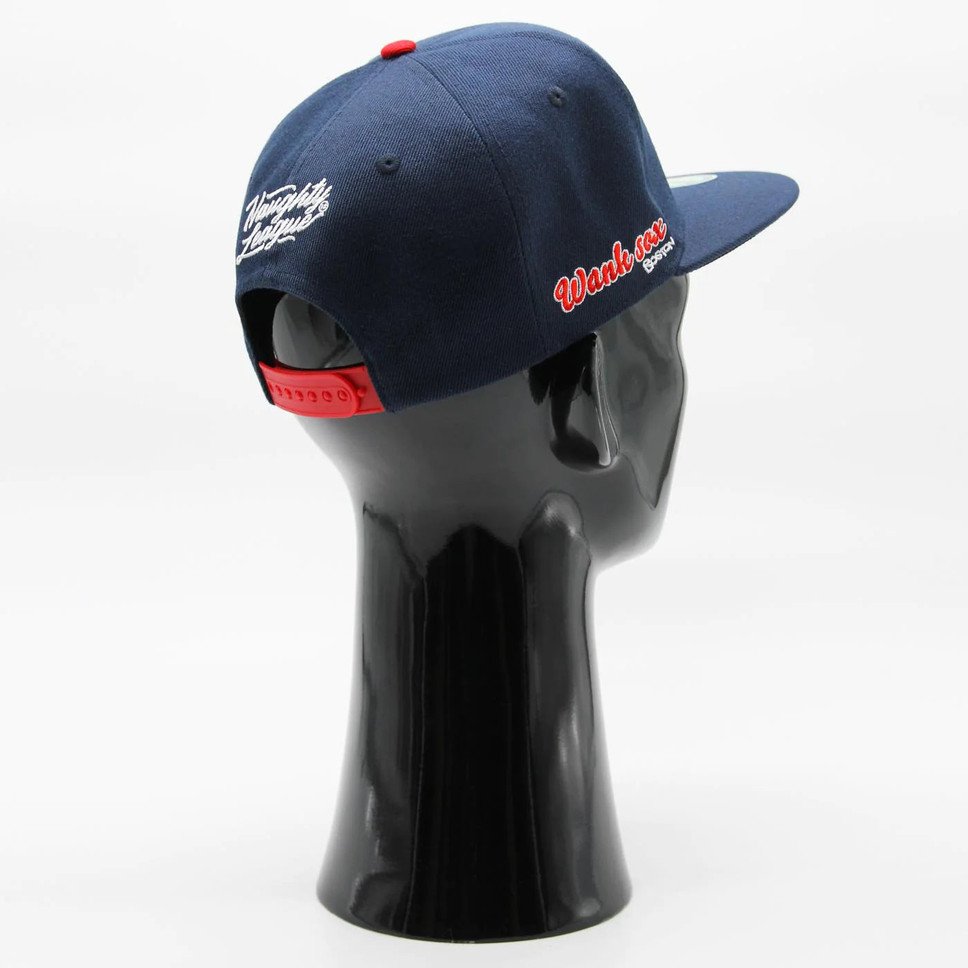 Boston Wank Sox Splash Logo Snapback Navy