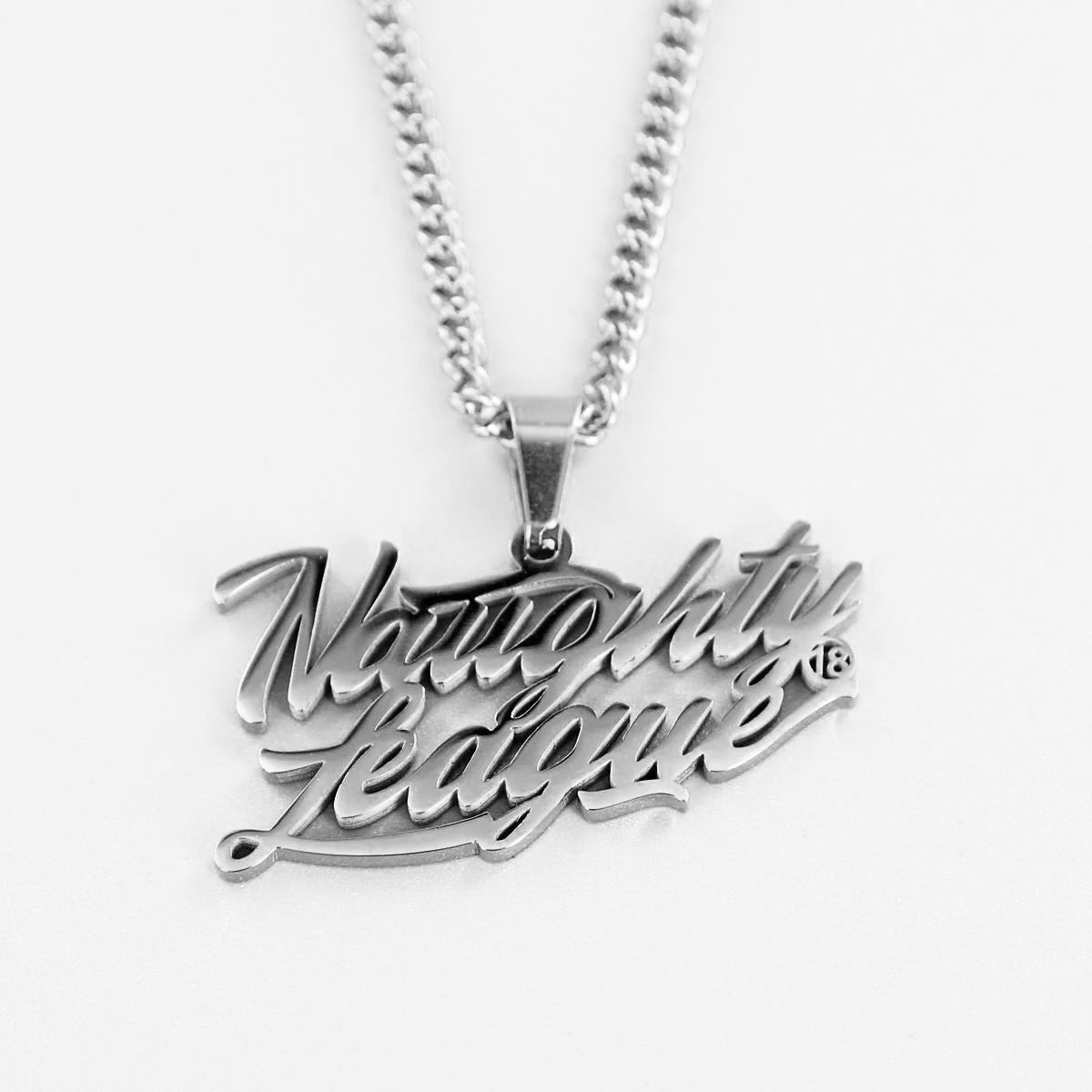 Branded Logo Necklace Steel