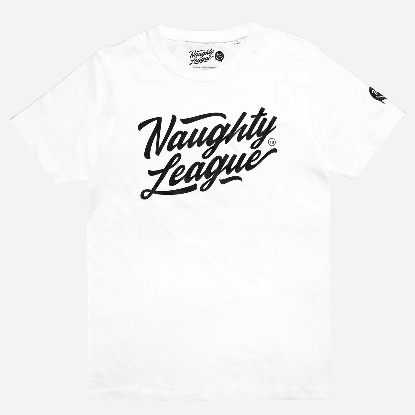 Branded Logo Tee White