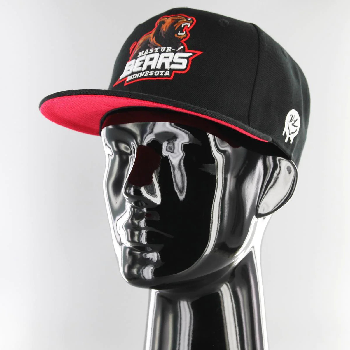 Minnesota Masturbears Fitted Black