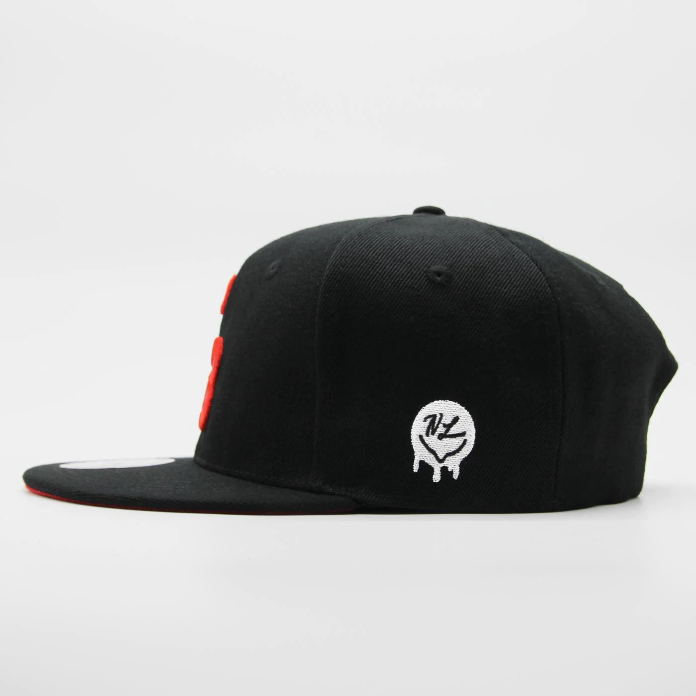 California Cock Blocks Letter Logo Snapback Black