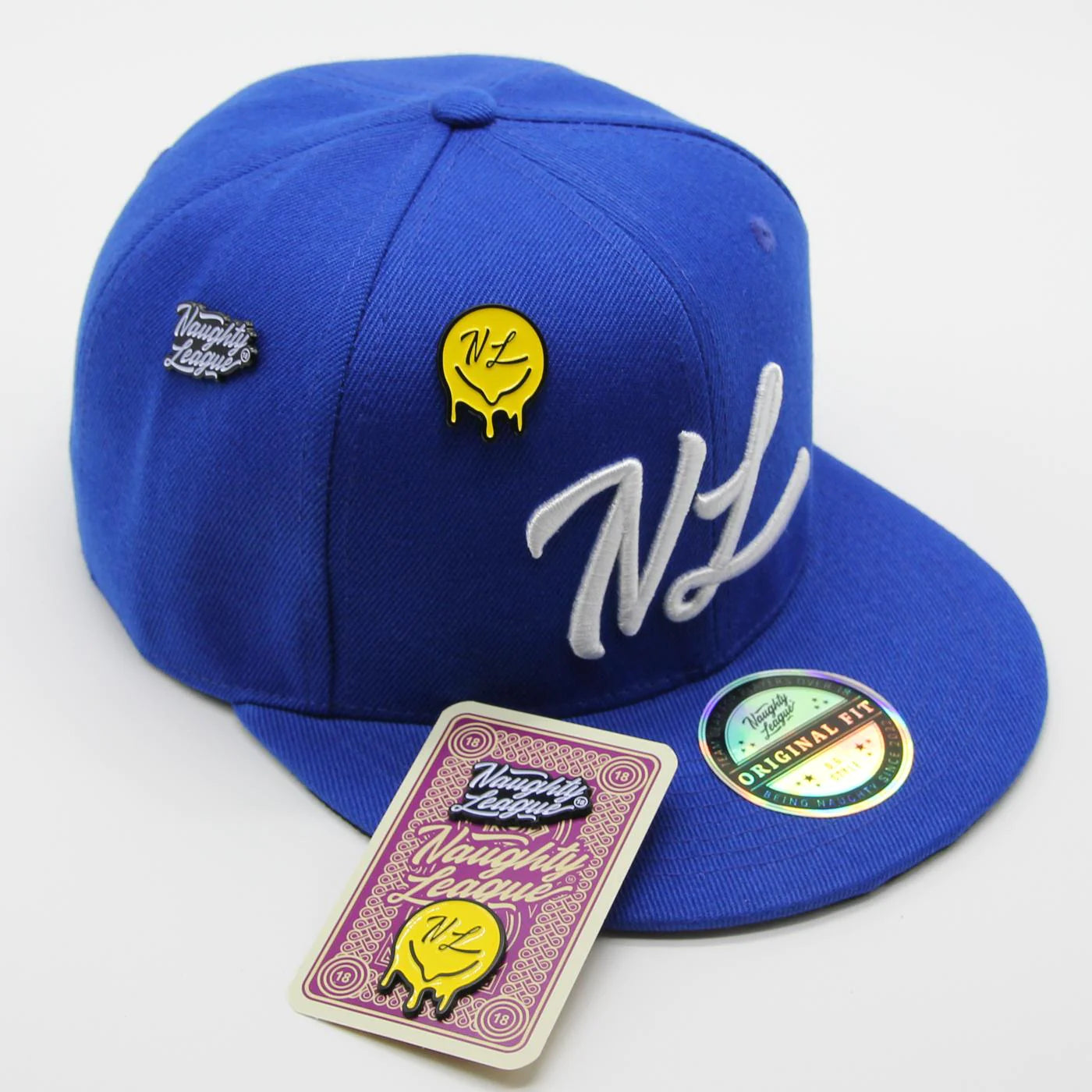 Icon Basic Snapback Royal/White