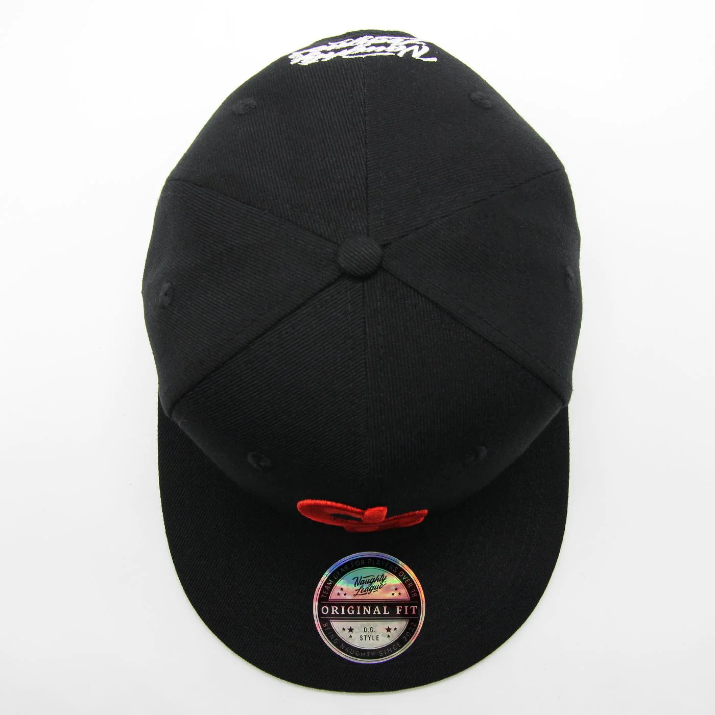 California Cock Blocks Letter Logo Snapback Black