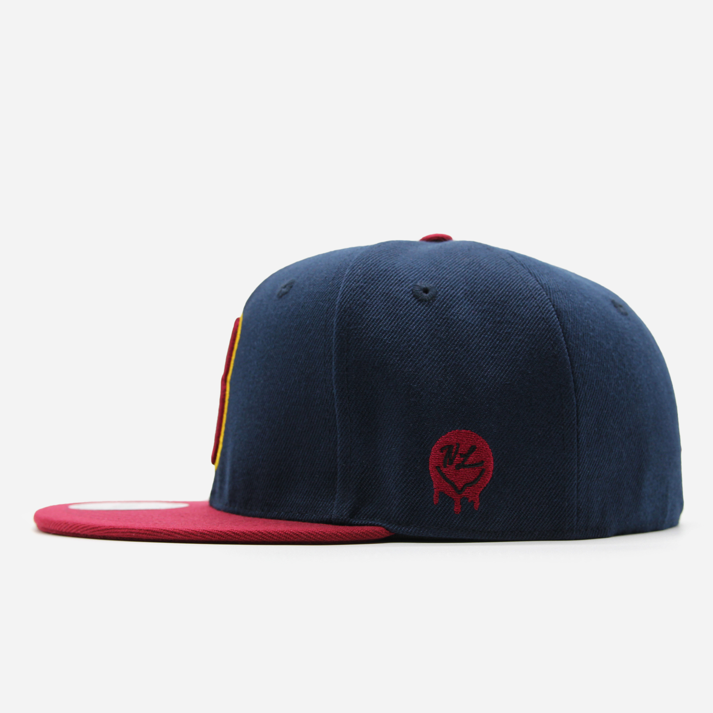 Boston Beaver Hunters Letter Logo Fitted Navy/Maroon