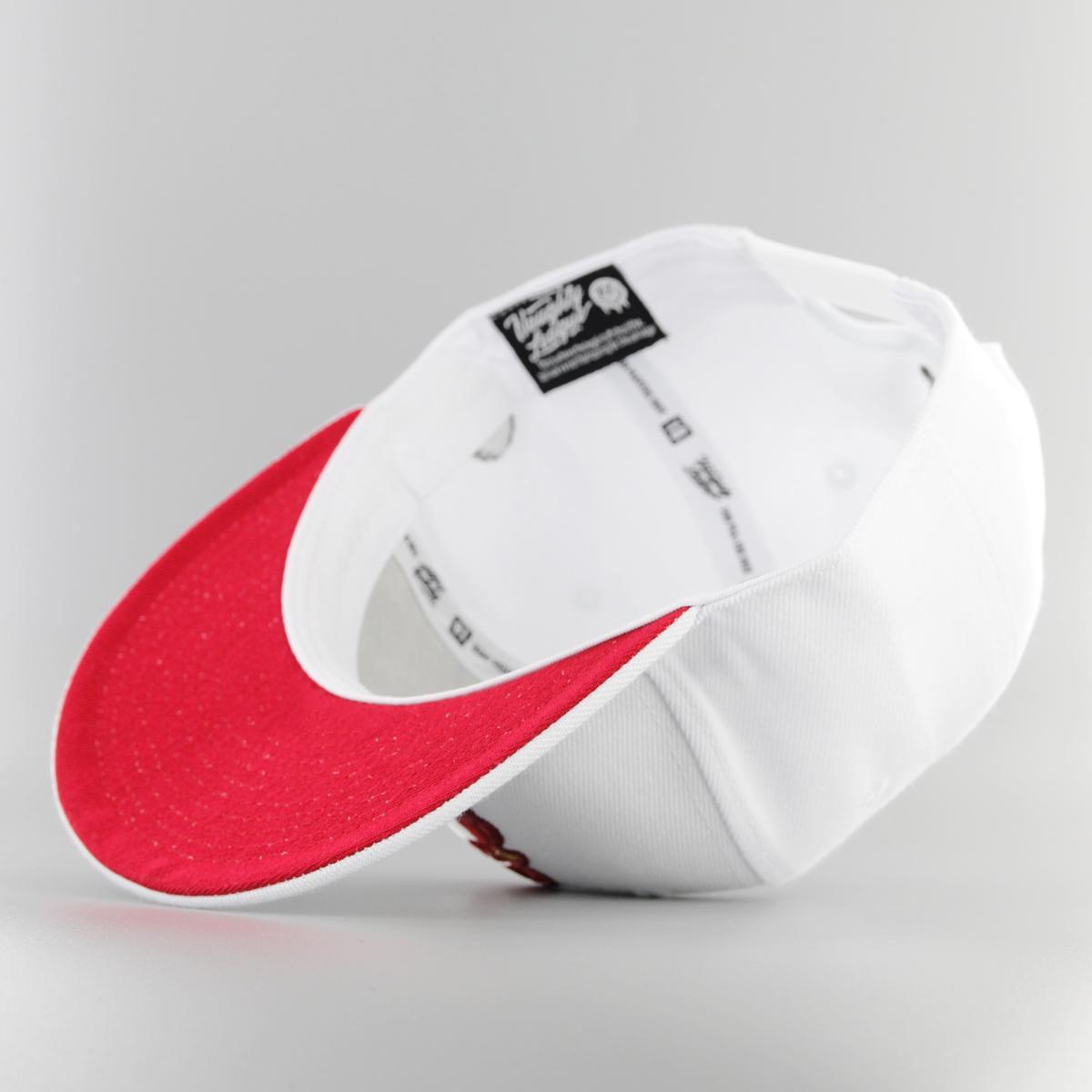 California Cock Blockers Snapback White