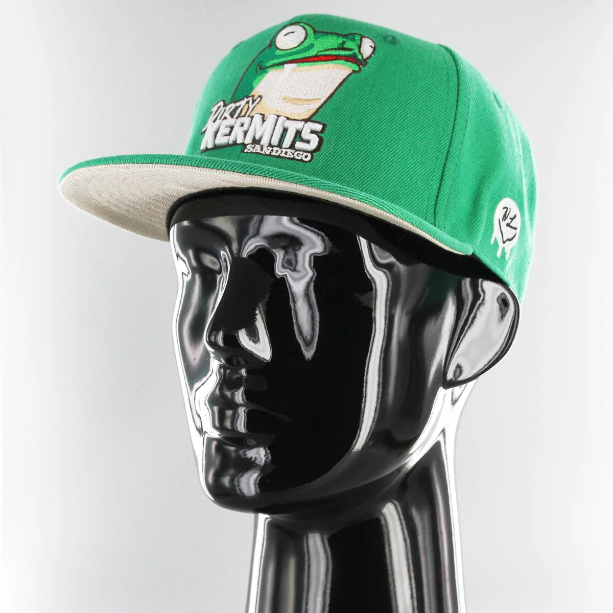 San Diego Dirty Kermits Fitted Kelly Green