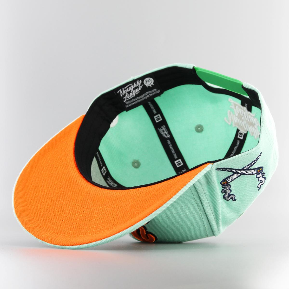 Los Angeles Dope Heads Snapback Aqua