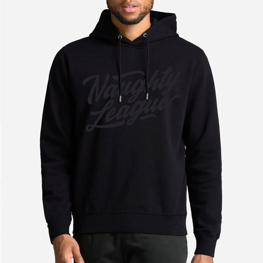Branded Logo Hoodie Black/Black