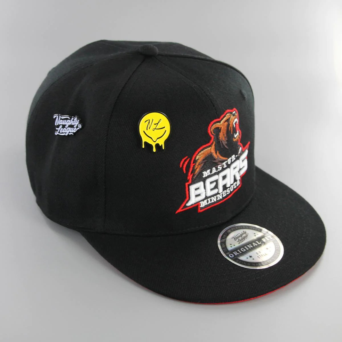 Minnesota Masturbears Snapback Black