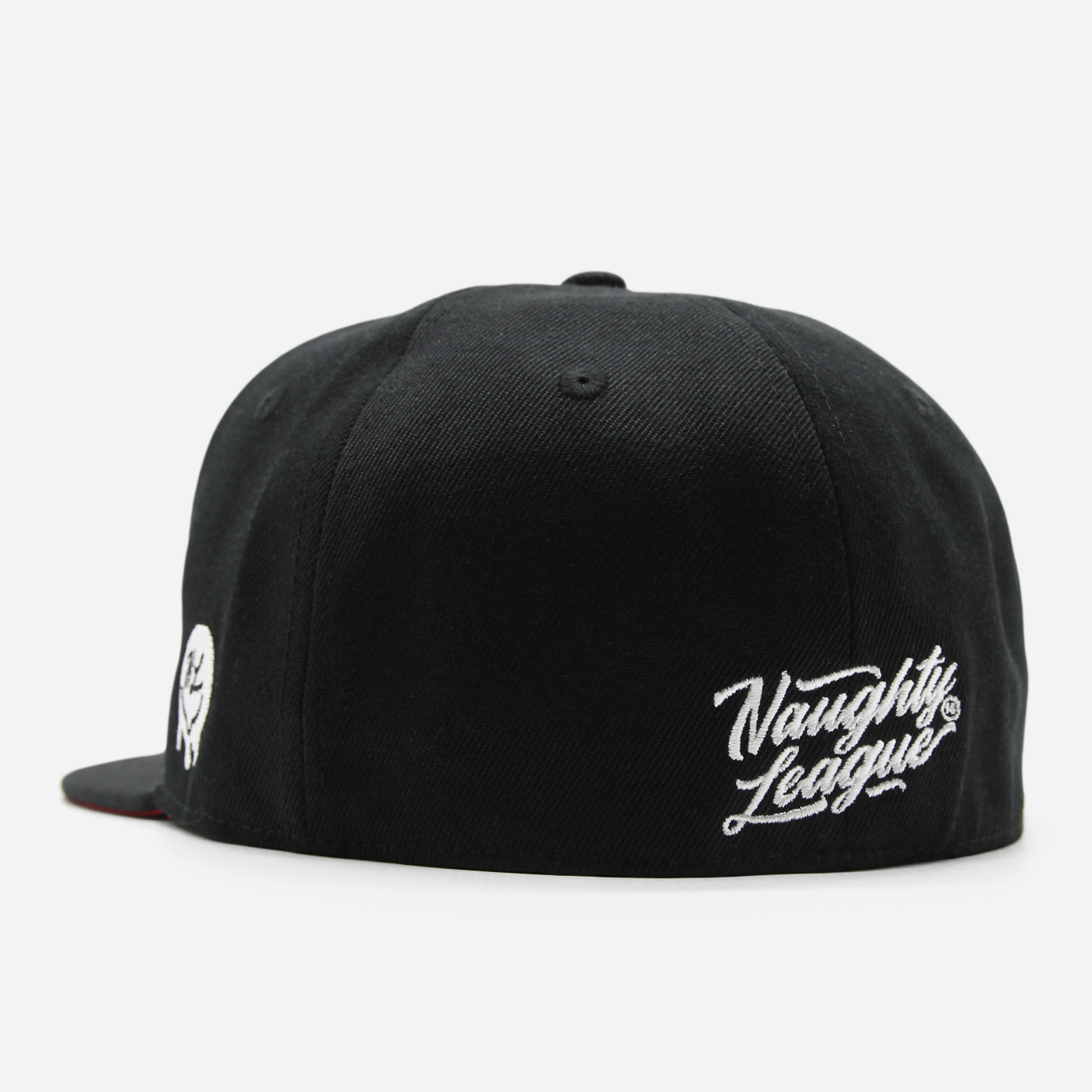 California Cock Blocks Letter Logo fitted Black