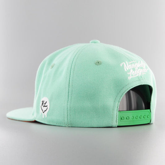 Los Angeles Dope Heads Snapback Aqua