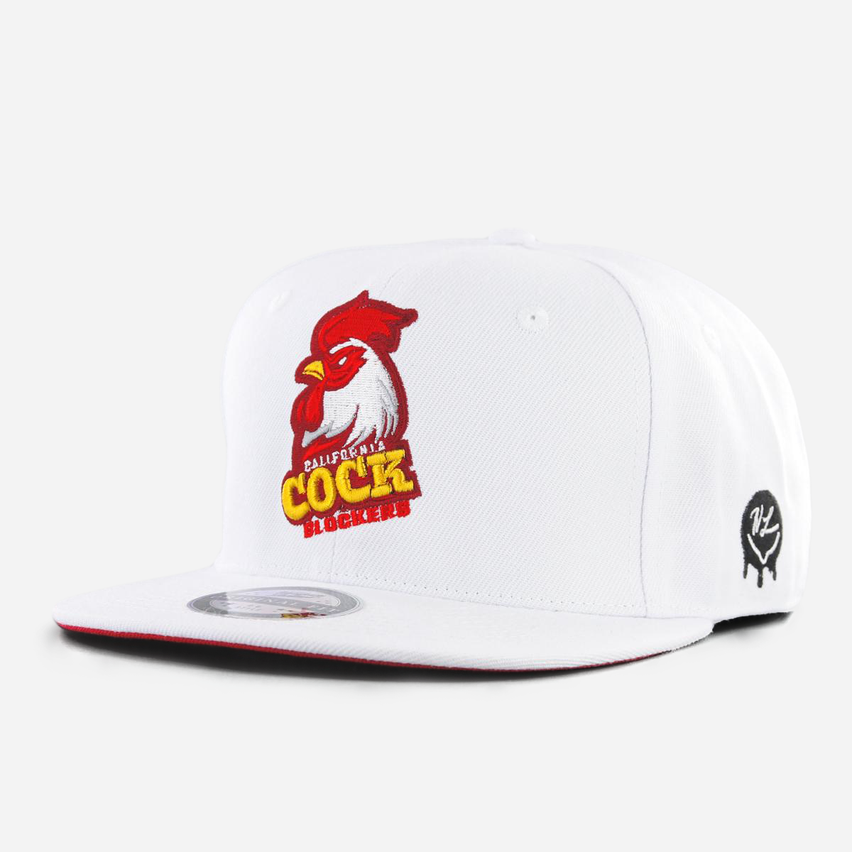 California Cock Blockers Fitted White