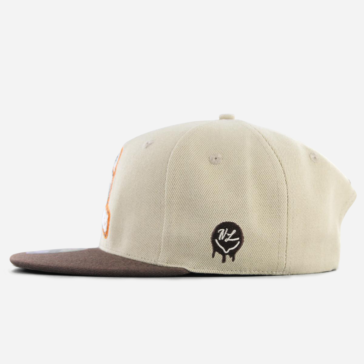 Houston Horndogs Snapback Khaki/Brown