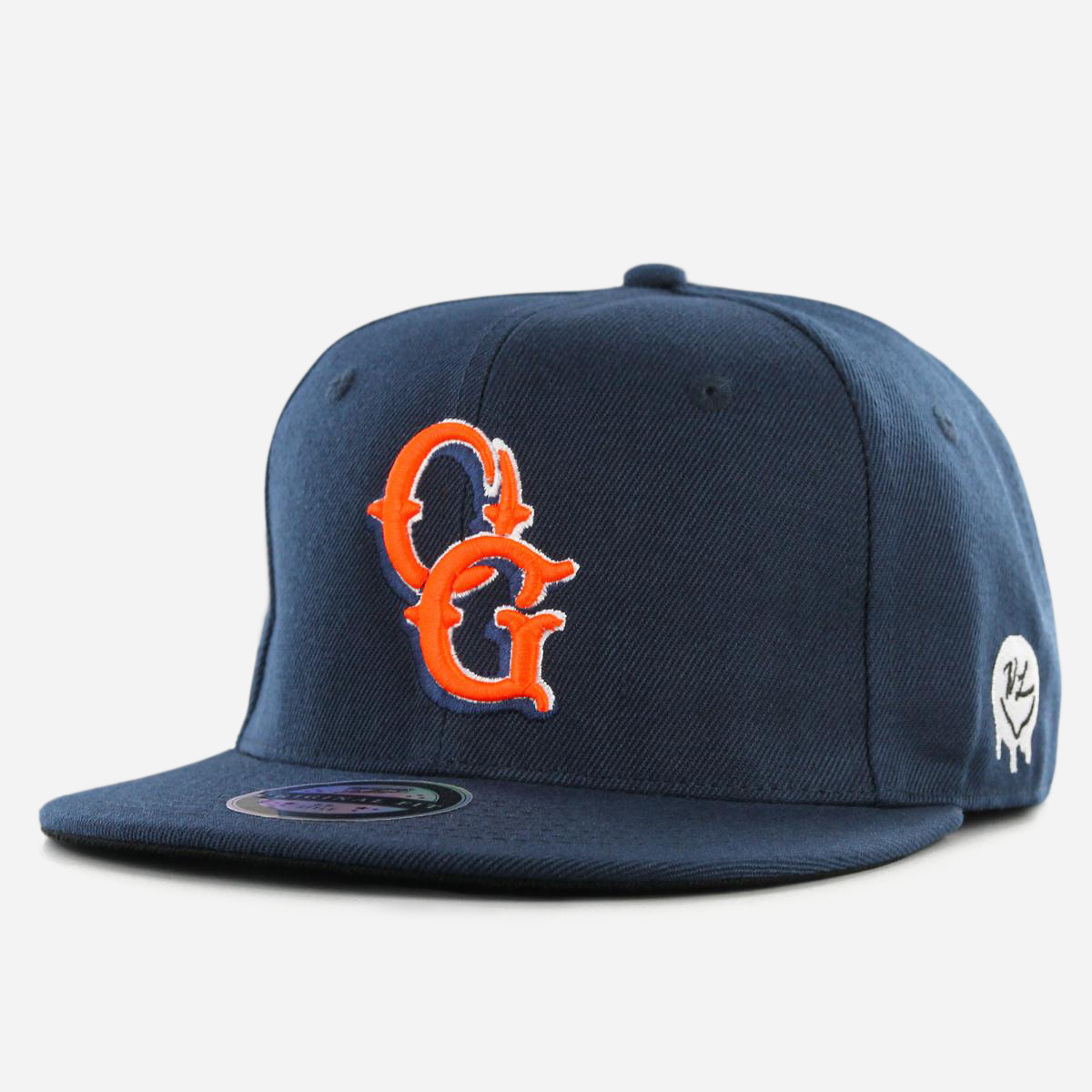 South Central Original Gangsters fitted navy/orange