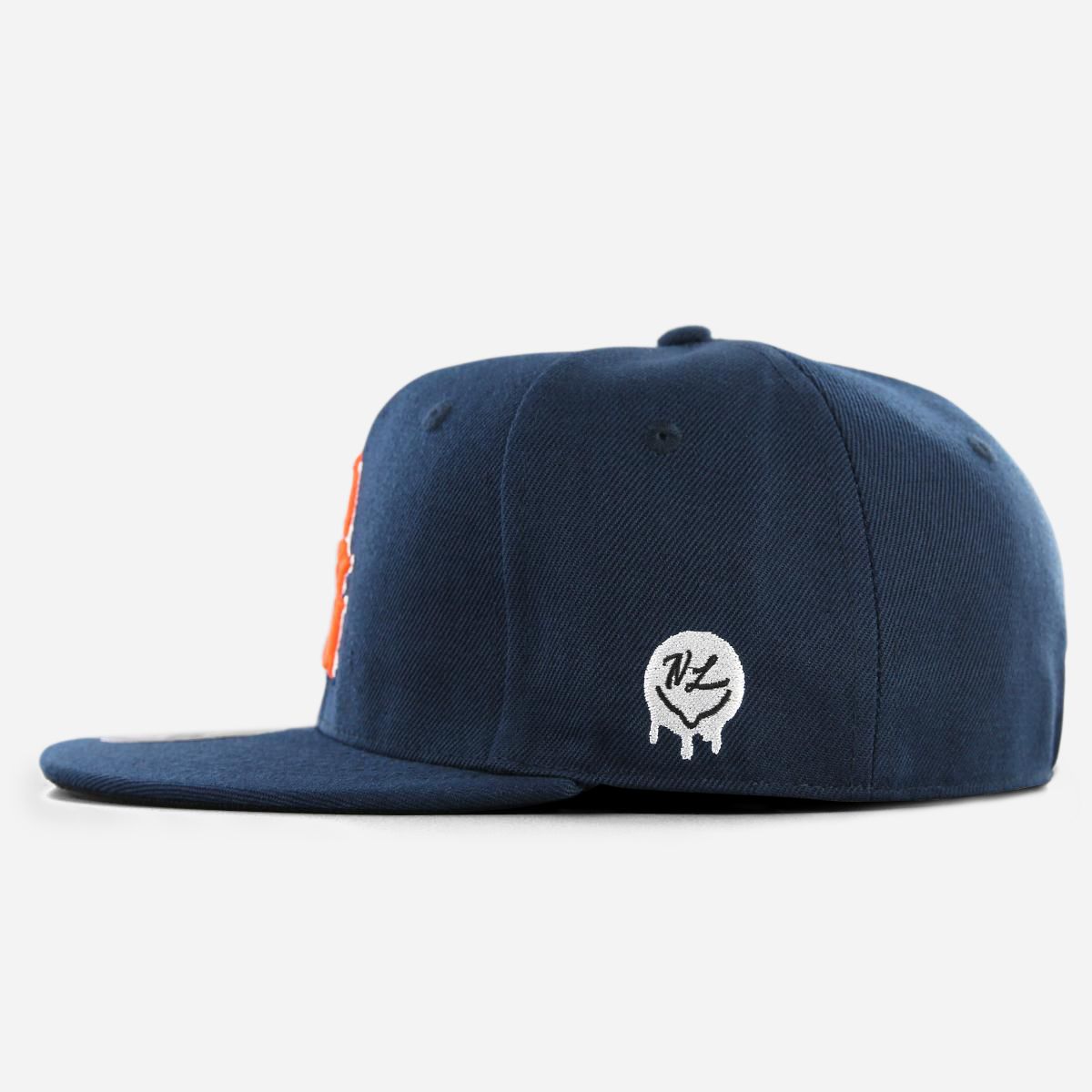 South Central Original Gangsters fitted navy/orange