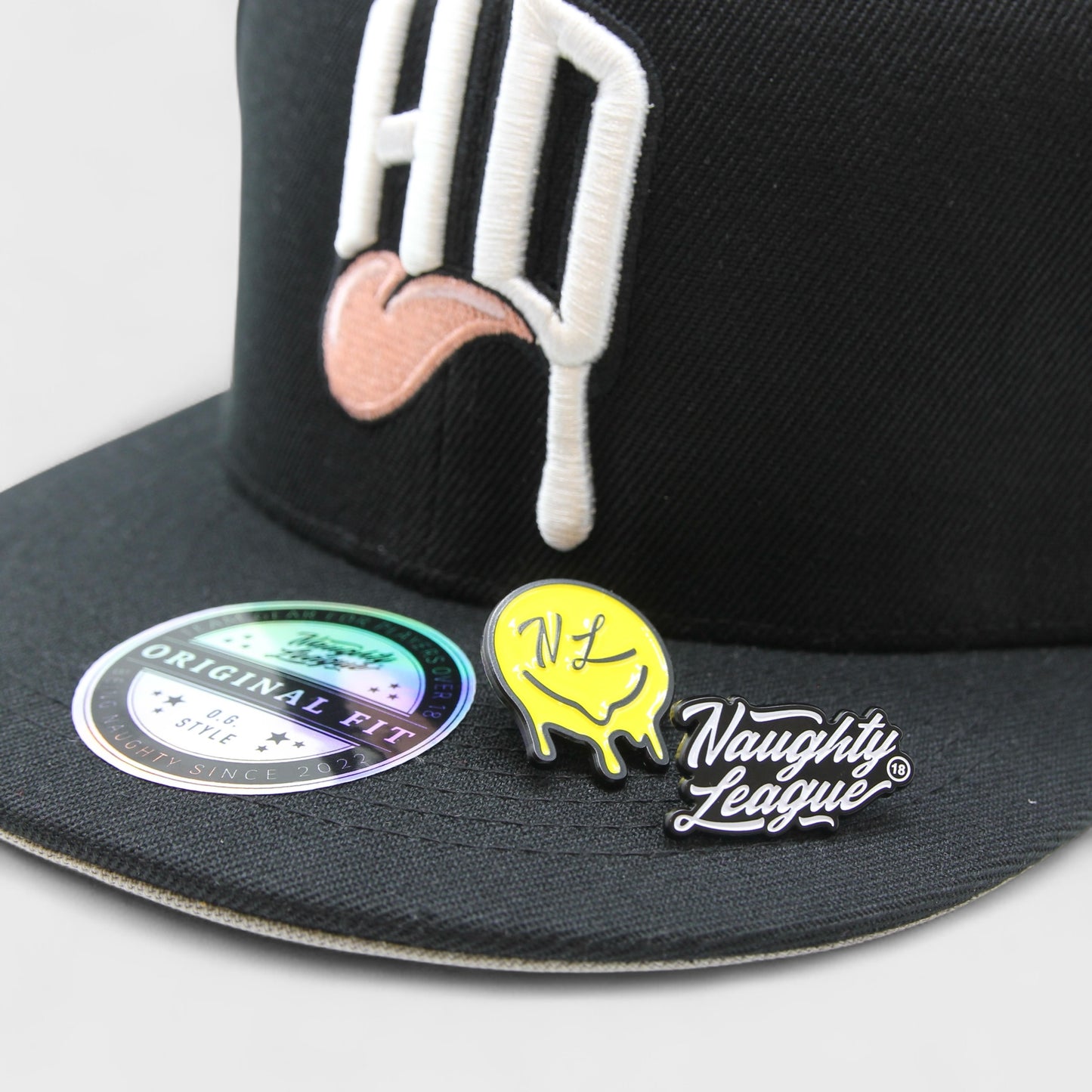 Houston Horndogs HD Logo fitted black