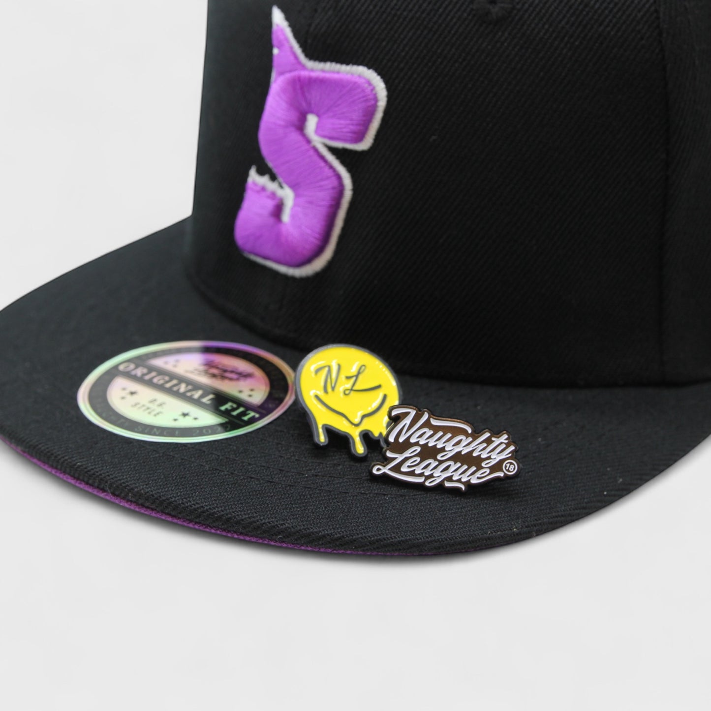 San Jose Stalkers Snapback black/purple
