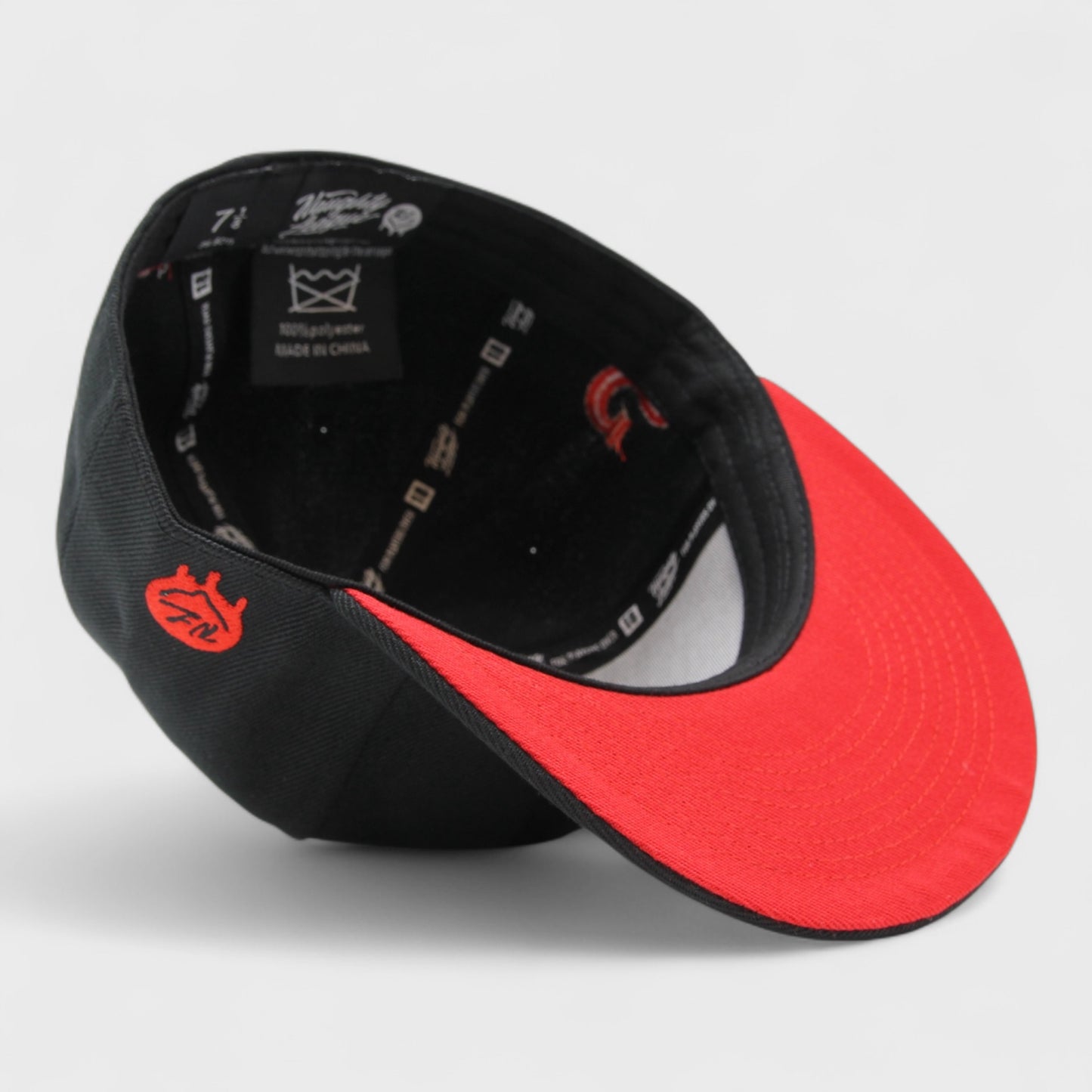 California Cock Blockers Logo Fitted Black